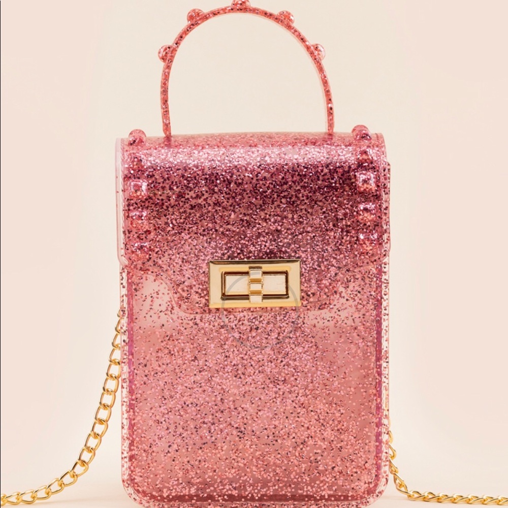 Women's Mini Glitter Satchel